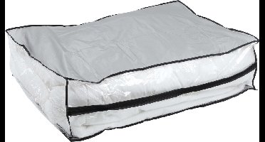 HI opbergtas/beschermhoes beddengoed/kleding - voor onder bed - 85 x 60 x 25 cm