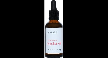 Jojoba olie 50 ml | biologisch, koudgeperst & puur | natuurlijke huidolie en haarolie | jojobaolie simmondsia chinensis