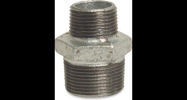 Malleabele Dubbele Nippel 245 - Gal - 1/2x1/4