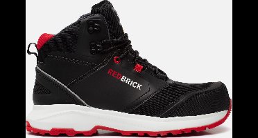 Redbrick Pulse Hoog S3 ESD 32321 - Zwart/Rood - 51