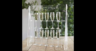 Ginger Ray - Ginger Ray - Let's Celebrate Acrylic Drink Stand - A Touch Of Pampas