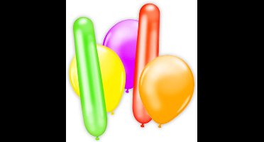 Folat - Mix latex ballonnen- 20 stuks