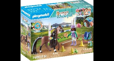 PLAYMOBIL Horses of Waterfall Zoe en Blaze speelset - 71355
