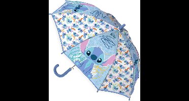 Disney Lilo & Stitch Paraplu, Scribble - Ø 75 x 62 cm - Polyester