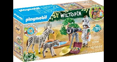 PLAYMOBIL Wiltopia - Onderweg met de dierenfotograaf - 71295