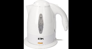 Waterkoker EDM Wit Multicolour Polypropyleen 2200 W 1 L