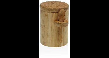 Tin Versa 7,5 x 10,3 x 10 cm Keramisch Staal Bamboe