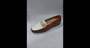 MEPHISTO JANET / instappers / wit-bruin / maat 6 (39)