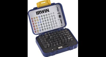 Irwin schroefbitset mixed 25 mm 61-delig inclusief schroefbithouder.