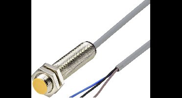 TRU COMPONENTS Inductieve naderingsschakelaar M12 Vlak PNP TC-9393032