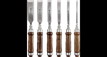 TOOLCRAFT TO-7873785 Houtbeitels, 6-delige set