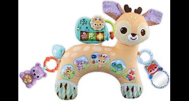VTech Baby Dierenvriendjes Tummy Time Knuffelhertje - Interactief en Educatief Babyspeelgoed - Knuffel Speelgoed - Cadeau - Vanaf 3 Maanden