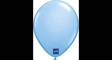 Folatex ballonnen Metallic Lichtblauw 30 cm 25 stuks
