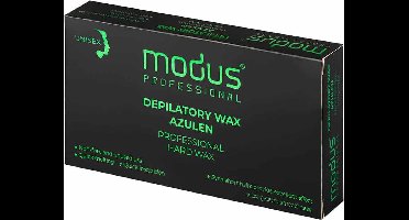 Modus Depilatory Wax Azulen - Professional Hard Wax - Ontharing Wax Azulen - Ontharingswax