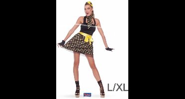 Folat - Happy Days Rock & Roll Jurk 4-delig Maat L-XL