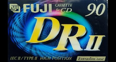 Fuji DRII 90 cassettebandje chrome position