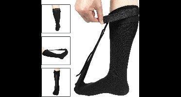 Hielspoor sok - Nachtspalk - Achillespeesbrace - Spalk - Strassburg sok - Achillespees - Zwart