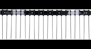 Excellent Vogelpinnen voor zonnepanelen - Duivenpinnen - Vogelwering - 50 cm - Zwart/RVS