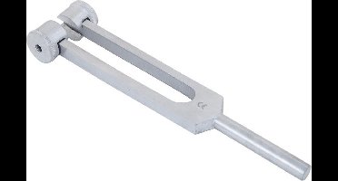 Aluminium stemvork met dempers, 128 Hz. (DUITS)