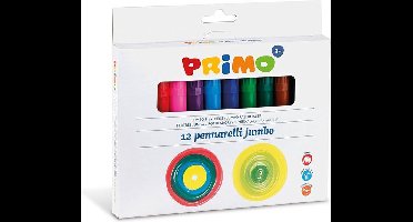 Primo Jumbo viltstiften ø7.6 Set 12-delig