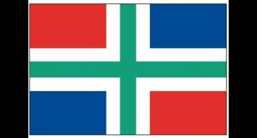 Stijlvolle Provincievlag Groningen Bootvlag 30x45 - Talamex