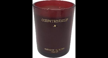Countryfield - Elegance Geurkaars rood 10,5cm