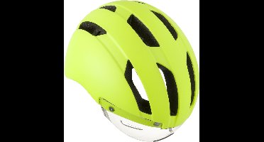 AGU Urban Pedelec Fietshelm - Fluo Geel - S/M - E-Bike geschikt