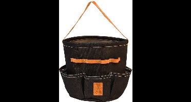 Esschert Design denim tuingereedschapstas - rond