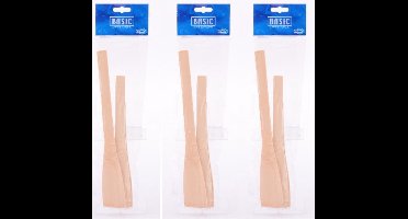 Basic Kwikkie - Spatels - 3 Stuks - Hout