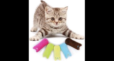 Kitten Kauwen Speelgoed-tanden slijpen-speelgoed-speeltjes voor katten-Knuffeldier-Speelgoed Klauwen Duim-Klauwen Duim voor Honden en katten