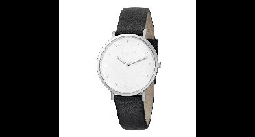 Pierre Cardin Belleville Tribute CBV.1001 Horloge - Leer - Zwart - Ø 39 mm
