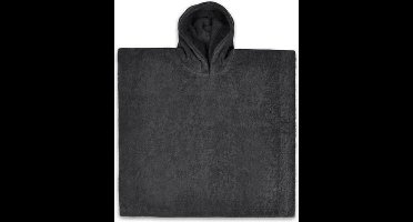 Funnies Poncho Grijs Maat L (2 t/m 4 jaar)