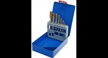 7-delige HSS -TIN gecoate Machinetapset M3-12