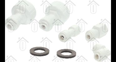 LG Wartel Kraanaansluiting 3/4", slang 6mm Amerikaans model 4932JA3018A