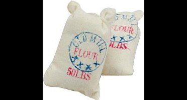 Poppenhuis Miniatuur Meelzakken 4,5cm