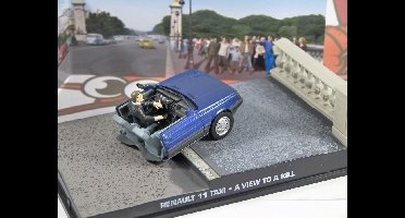 RENAULT 11 taxi 'half car' a view to a kill' 1:43.