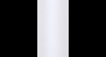 Tule stof Wit 9 meter x 15 cm