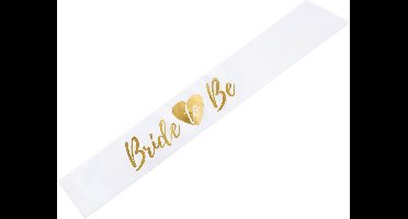 BRIDE TO BE SJERP | WIT GOUD | SATIJN | OPDRUK 4 | VRIJGEZELLENFEEST BACHELORETTE HEN PARTY