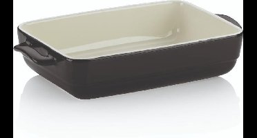 Ovenschaal Keramiek Zwart, 32 cm x 19 cm - Kela | Malin