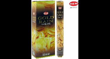 HEM Wierook Gold Rain  (6 pakjes)