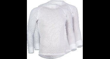 Avento Thermoshirt Lange Mouw - Heren - 2-Pack - Wit - Maat L