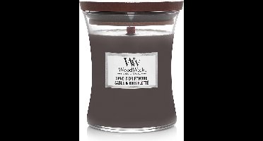WoodWick Hourglass Medium Geurkaars - Sand & Driftwood - 60 branduren