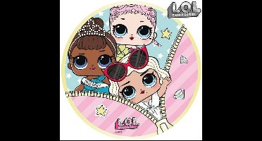 Strandlaken L.O.L. Surprise rond Badhanddoek