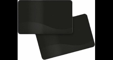 Zebra CARD,FOOD SAFE PVC,30 MIL,BLAC