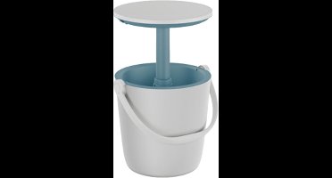 Keter Gobar Bijzet Tuintafel - 38x38x37,5cm - Wit