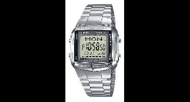 Casio Collection DB-360N-1AEF - Horloge - 36 mm - Staal - Zilverkleurig