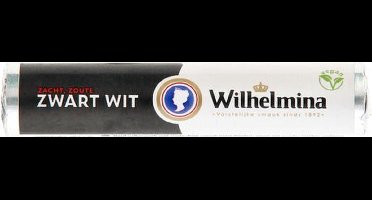 Wilhelmina - Zwart Wit - Vegan Rol - 24 x 39 gram