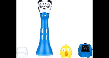 Bigben Maïkou Karaoke Microfoon met Stemvervormers - Blauw