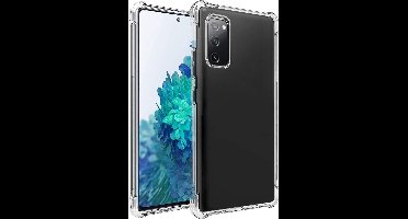 Hoesje Geschikt Voor Samsung Galaxy S20 FE 2022 hoesje siliconen shock proof case - S20 FE transparant TPU hoesje