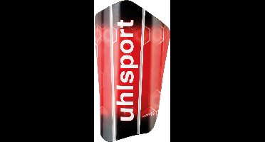Uhlsport Super Lite Plus Scheenbeschermer - Rood / Wit | Maat: S (142–162 CM)